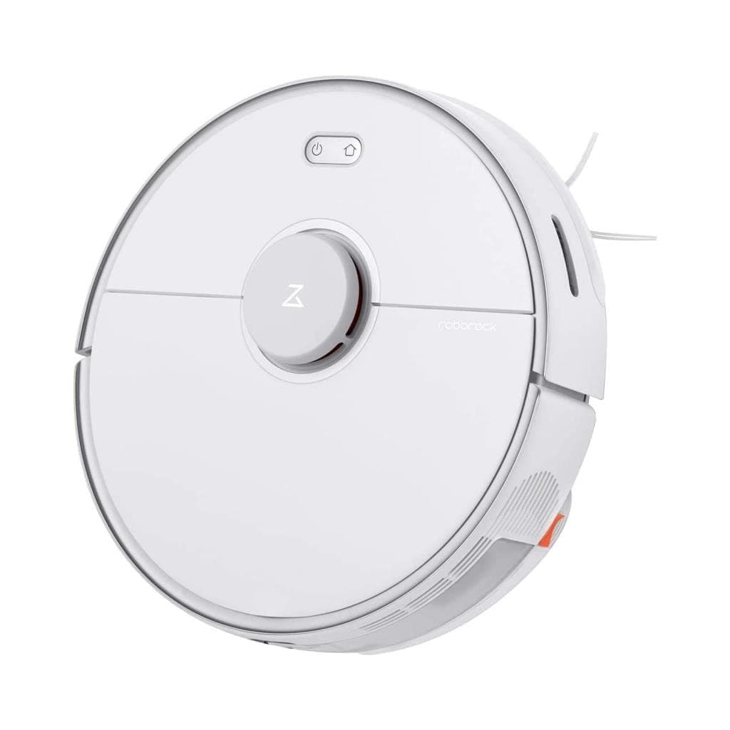 Roborock S5 Max Robot Vacuum And Mop Cleaner, Self-Charging Robotic Vacuum, Lidar Navigation, Selective Room Cleaning, No-Mop Zones With Alexa (White)"Min 1 year manufacturer warranty"