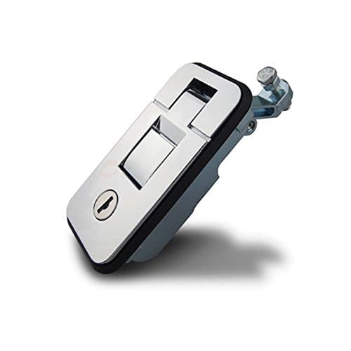 EncellCompression Latches Chrome Cupboard Door Knob Latch Lock for RV Camper Trailer Motorhome Caravan Boat Size S