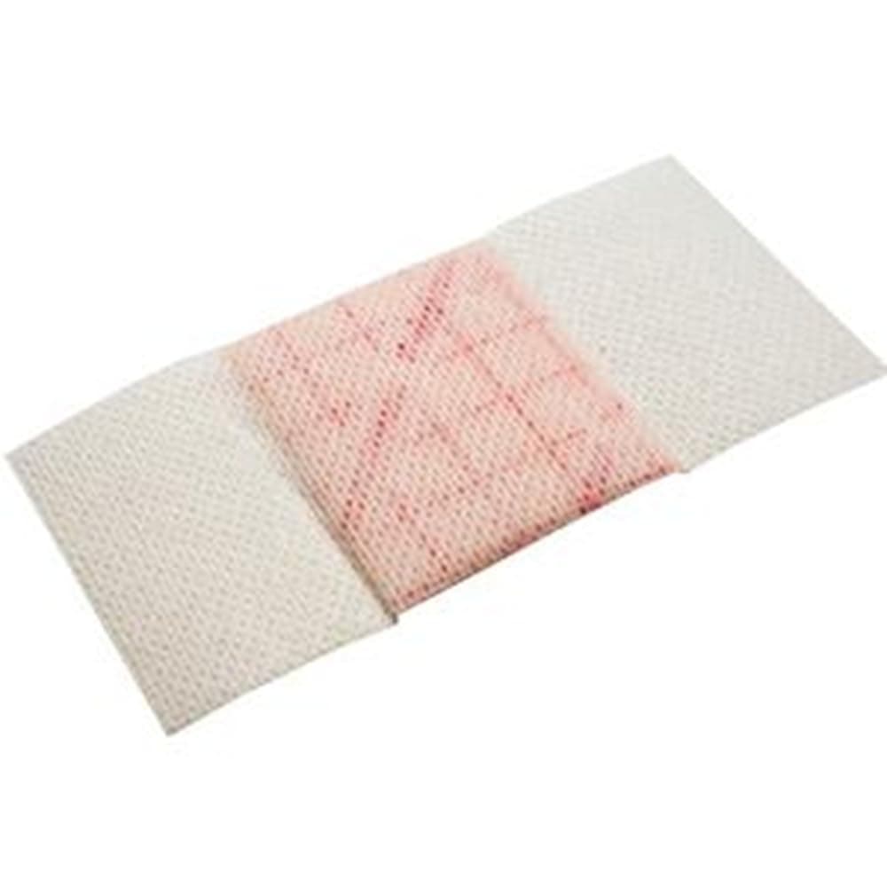 PolyMem Cloth Strip Wound Dressing, Sterile, Foam, 2' X 4' Adhesive, 2' X 1.5' Pad, 7042 (Box of 20)