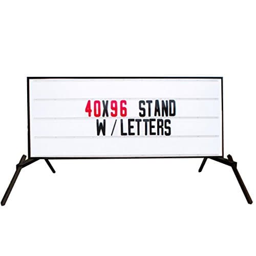 Non-Illuminated Changeable Letter Portable Sign