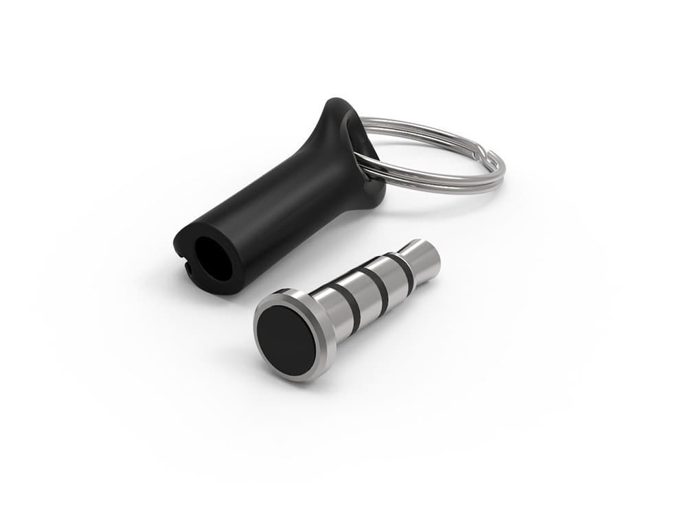 Pressy PB01 The Android Smart Button Compatible with Galaxy, HTC, and Nexus Smartphones, Black