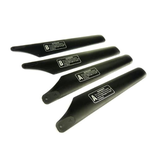 Black Hawk 3ch RC Helicopter YD-919 Main Blades Set-- 2A +2B Main Rotor Blades