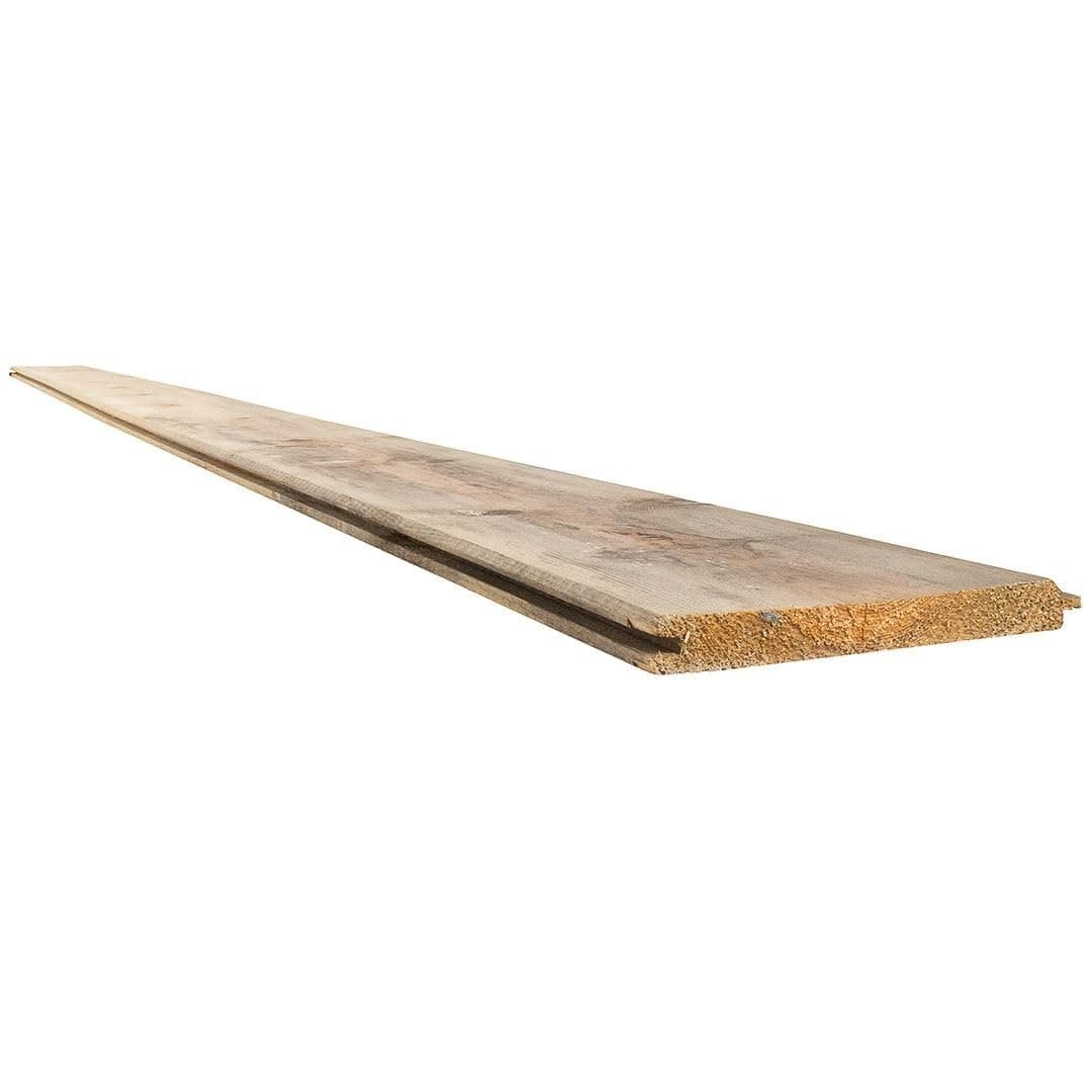 Snowdon Timber Reject T&G Treated Matchboard Cladding (T) 12mm (W) 120mm (L) 2.1m - 5 Pack