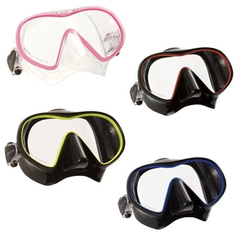 Aeris Mini Origin Mask (Yellow/Black Silicone)