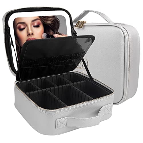 MOMIRA Makeup Bag with Mirror and Light