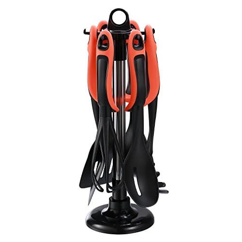 Nylon Kitchen Utensil Set with Holder 7 Pcs by Luvide