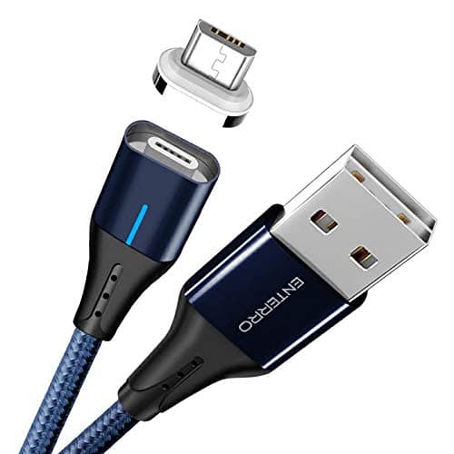 ENTERRO MAGNUM Magnetic Cable Fast Charging 3A 18W - micro USB - Charging & Data Sync Cable (Galaxy Blue)