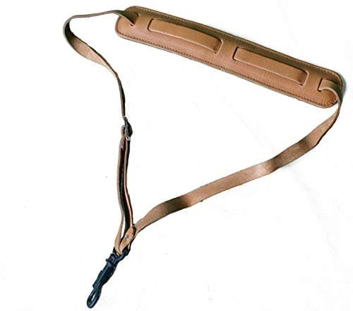 Bull Saxophone Strap Leather Brown Special Item
