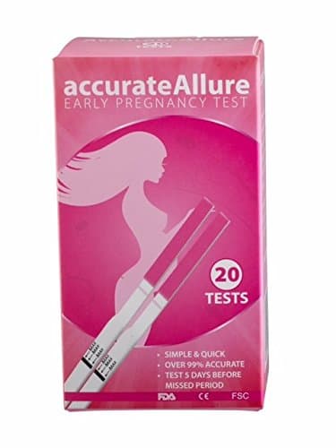 Pregnancy Tests (20 Pack) – Reliable Early Response Strips – Clinical Accuracy to 99.9% - Fast, Reliable Answer in 5 Minutes – Easy to Use Home Pregnancy Kit