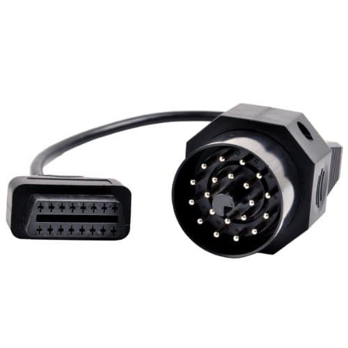 DEREK AUTOOL OBD OBD2 16 Pin Connector Diagnostic Adapter for 20 Pin E31 E32 E34 E36 E38 E39 E46 E53 Z3