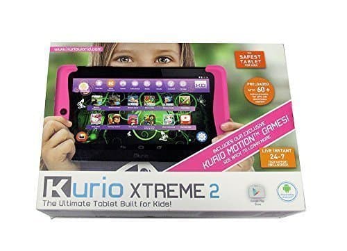 Kurio Xtreme 2 Android 5.0 Kids Tablet with Pink Bumper