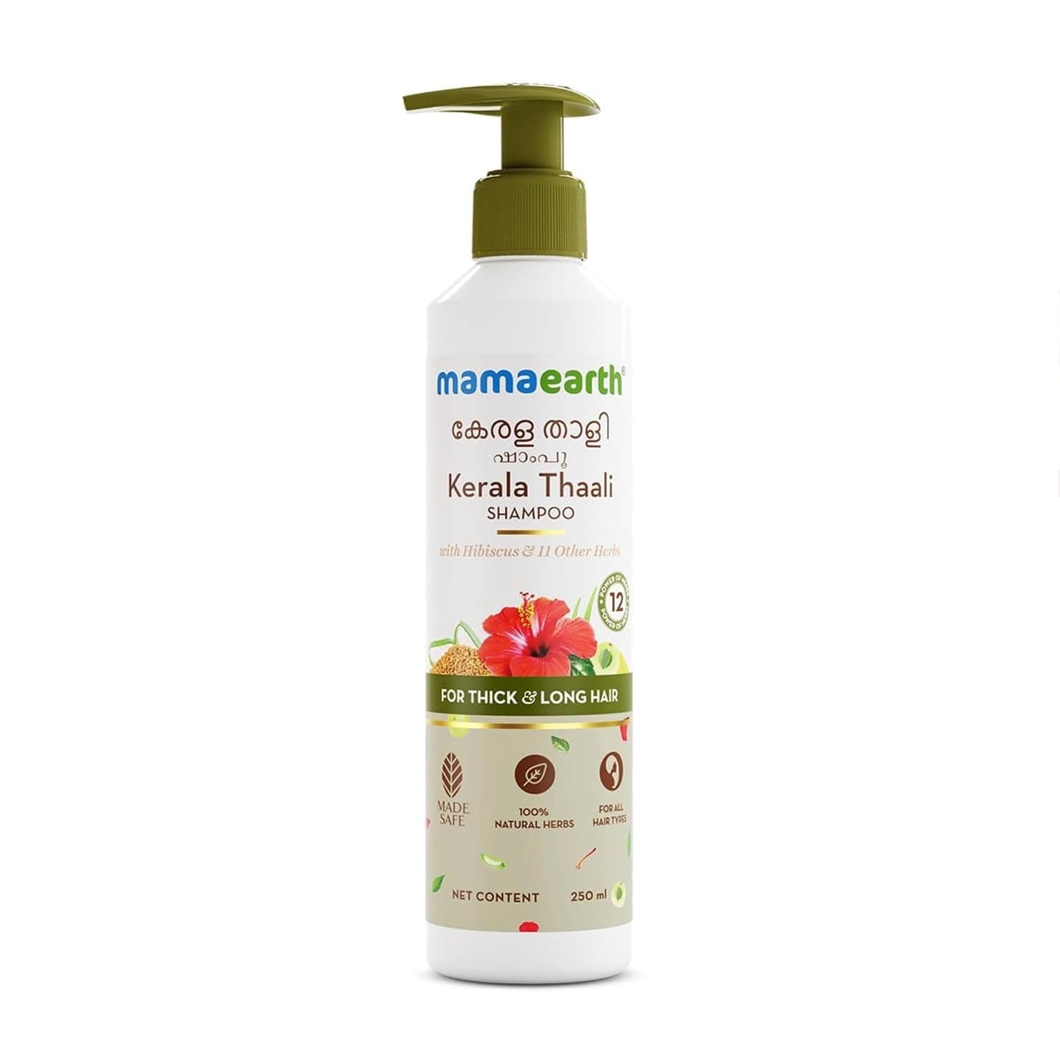 MAMAEARTH ME Kerala Thaali Shampoo 250 ml