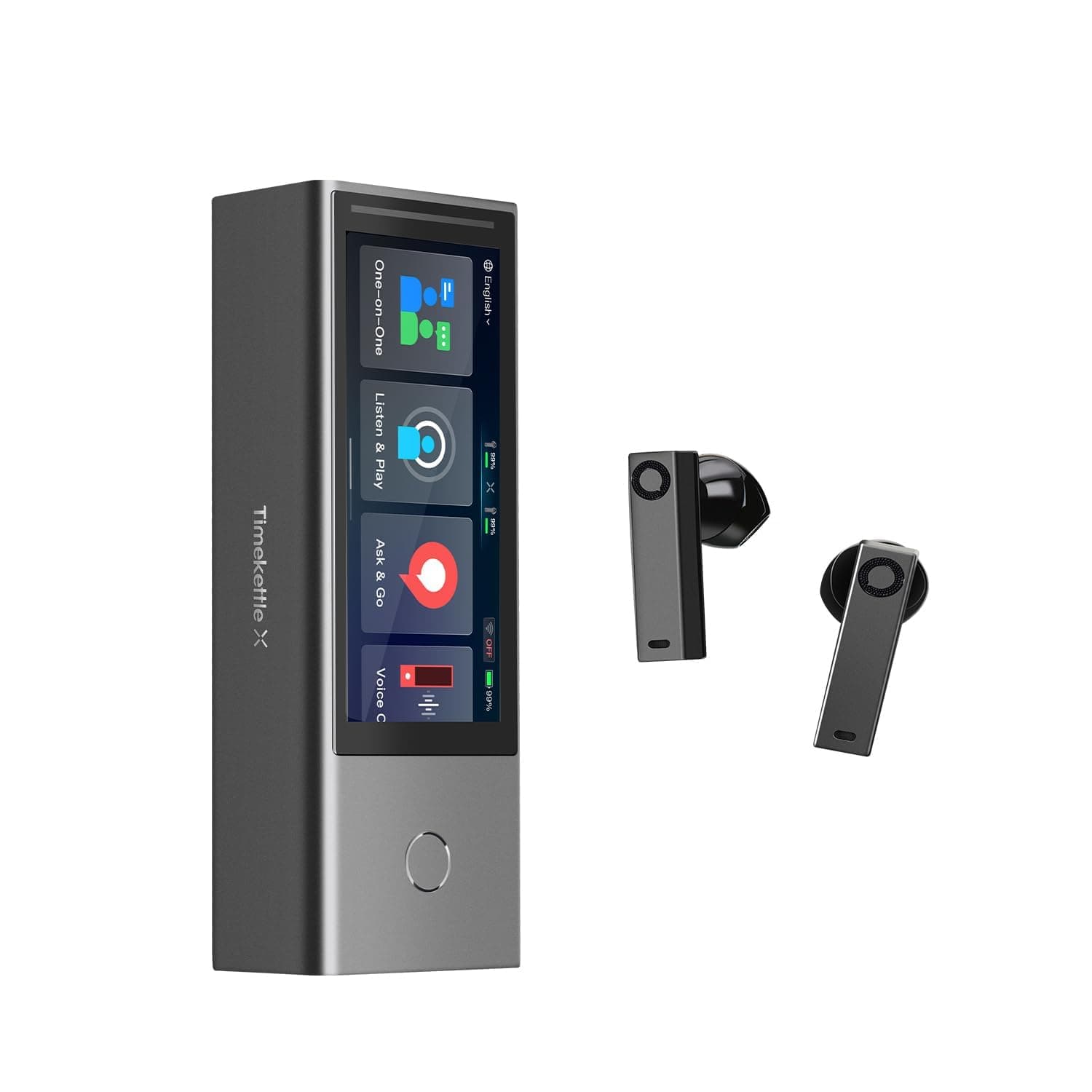 X1 AI Interpreter Hub — 40-Language, Two-Way Translation Device for up to 50 Users. Perfect for Business, K-12 Education, and Real-time multilingual speeches