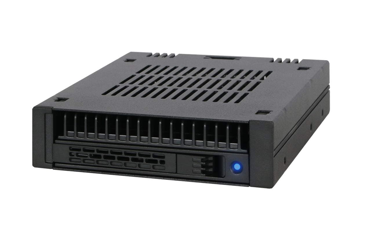 ICY DOCK 1x 2.5 SAS/SATA HDD/SSD Mobile Rack for External 3.5" Bay | ExpressCage MB741SP-B