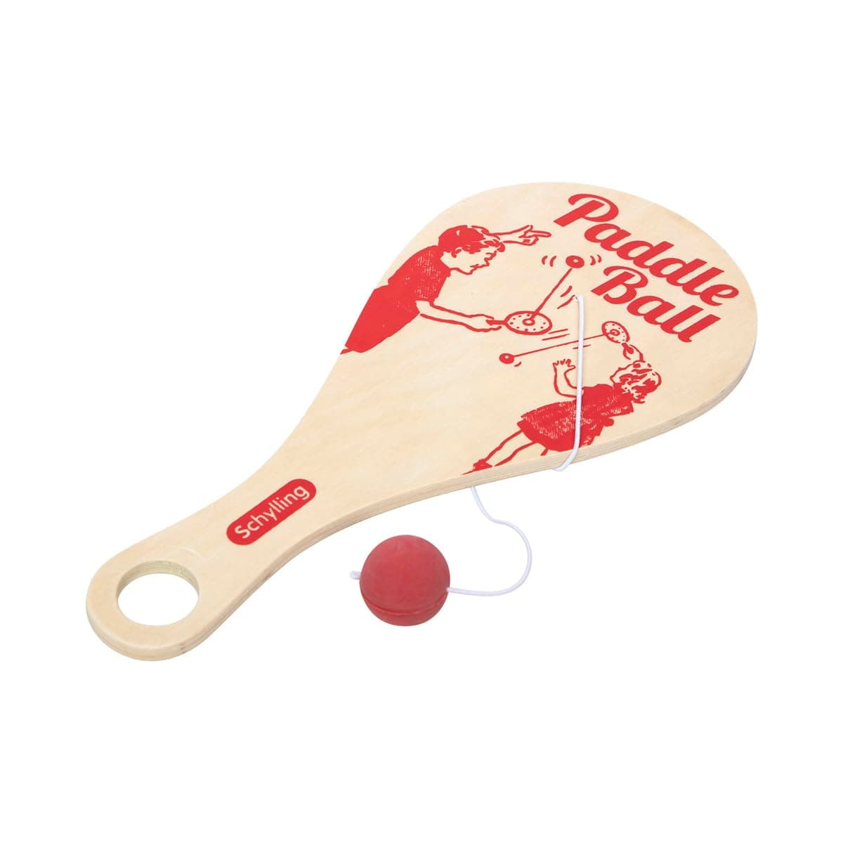 Paddle Ball Game, Blue