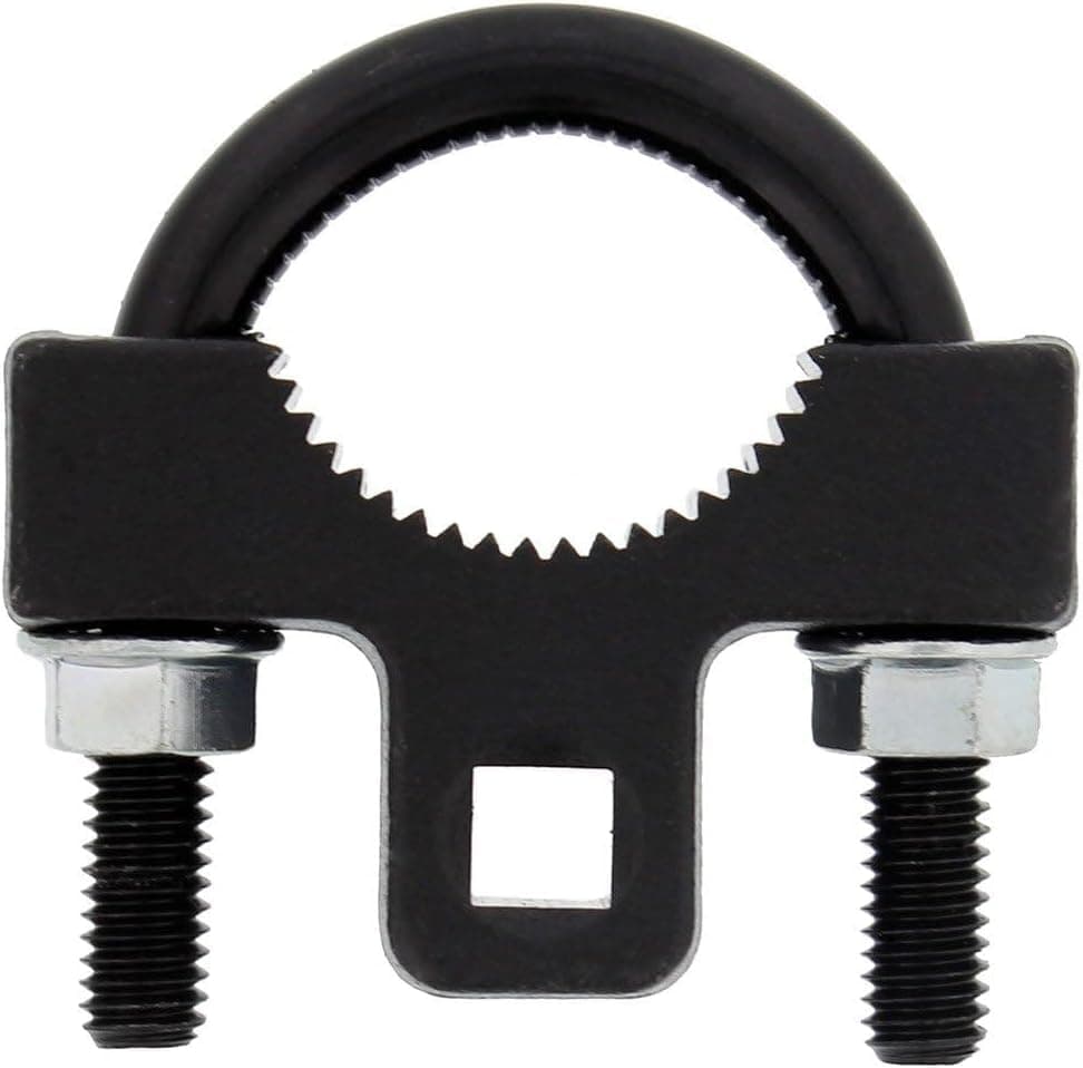 KASTWAVE Inner Tie Rod Removal Tool - 3/8 inch Universal Low Profile Tool 27-42mm with Non-Slip Teeth for Inner Tie Rod Removal and Installation Inner Tie Rod Tool Inner Tie Rod U-Wrench