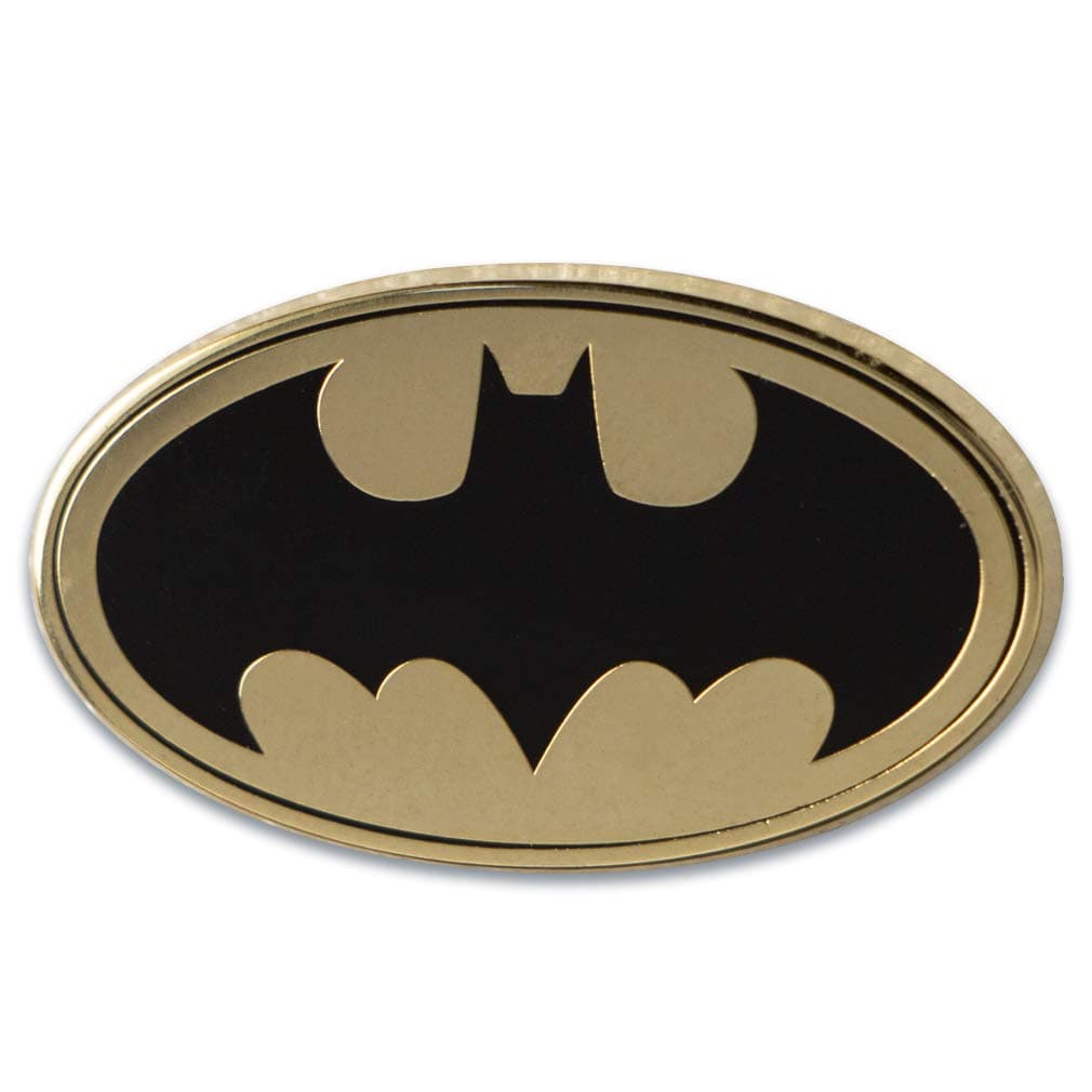 DC Comics Batman Logo 3/4" Full Color Enamel Pin