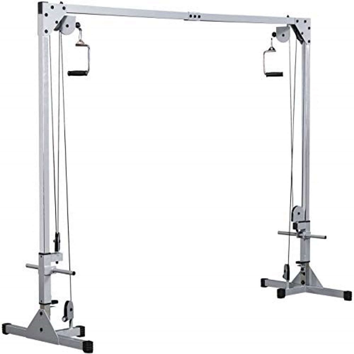 Body-Solid Best Fitness Functional Trainer Cable Machine, Full Body Workout Weight Stacks, Chest and Shoulder Exercise Home Gym LAT Pulldown Machines with 190lb Weights Stack, Midnight Black