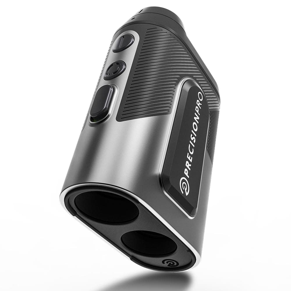 Titan Slope Golf Range Finder with Slope Switch - Premium Laser Rangefinder -Waterproof - Cart Magnet, Slope, 6X, Flag Lock w Pulse, 900+ Yard Range Laser Golf Rangefinder