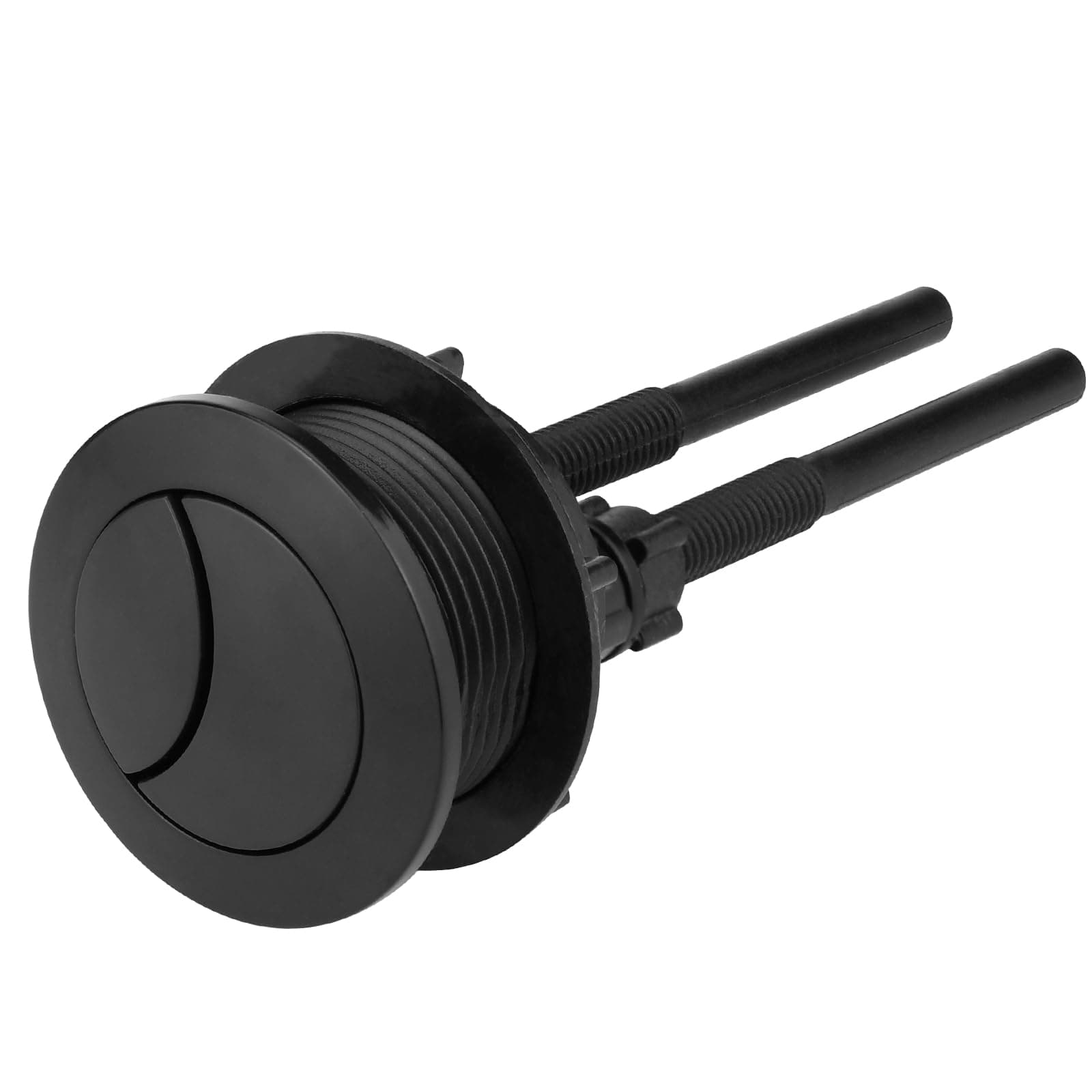 Ancable Black Toilet Flush Button Replacement, Upgrade Your Bathroom with 's 38mm Stylish and Durable Black Toilet Flush Button