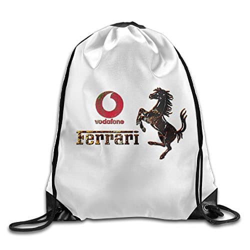 BACADI Ferrari Vodafone Logo Drawstring Backpacks/Bags.