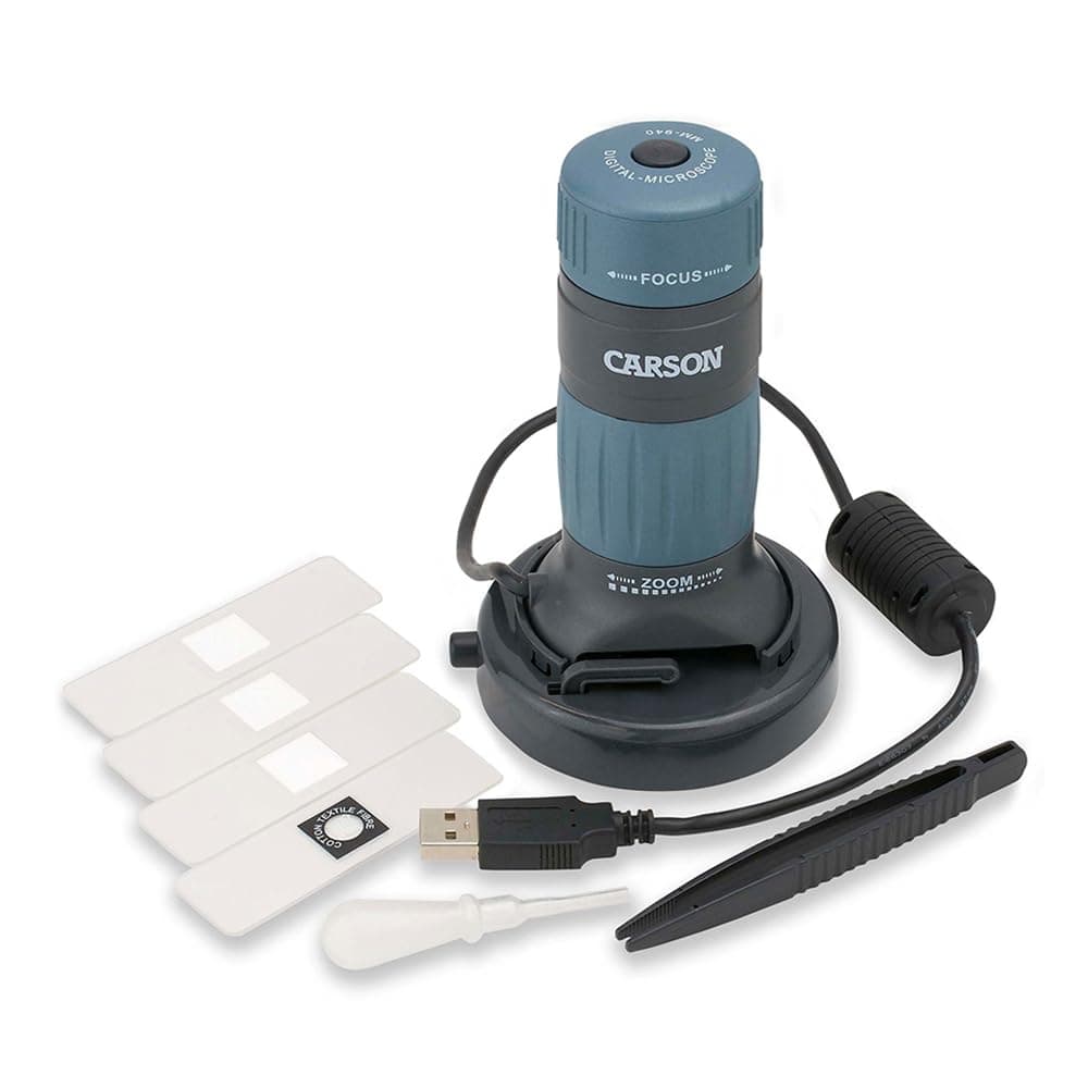 MM-940 zPix Digital USB Microscope, 300 Zoom, 86x-457x Power, Built-in Camera