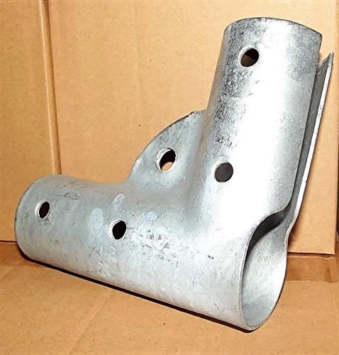 1-5/8" Galvanized Pressed Steel Gate Corners - ELL - "L"