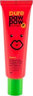 Pure Paw Paw Australian Ointment with Cherry to Smooth and Soothe, Suitable For Lips, All Skin Types and Makeup 15g