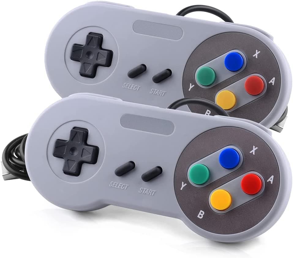 2PCS/Lot USB Gaming Controller Game Pad Joypad Joystick for PC Raspberry Pi 3 Model B Retropie