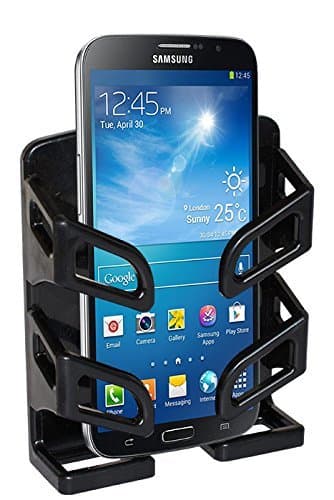 SKMETAL Wall Mount Universal Mobile Holder (Black)