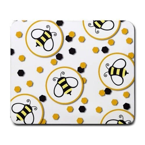 Bumble Bee Design Mouse Pad