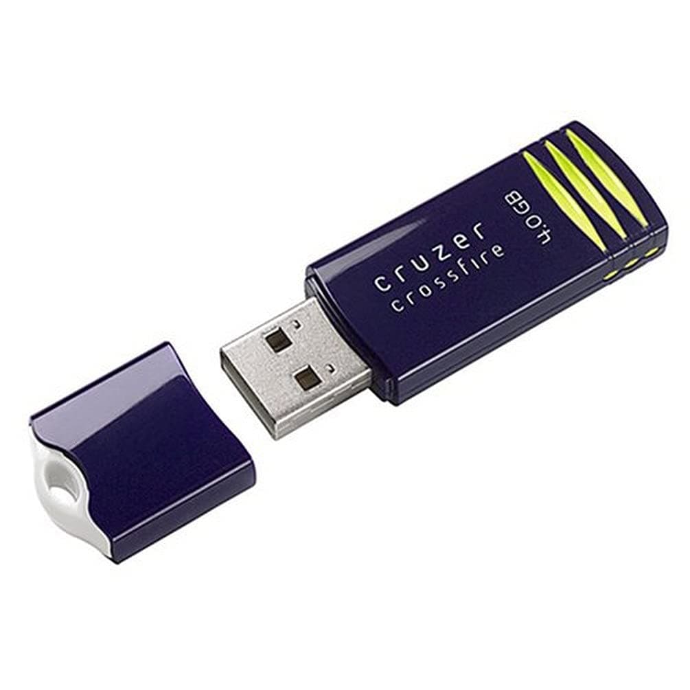 SanDisk Cruzer Crossfire 4GB USB 2.0 Flash Drive (Blue)