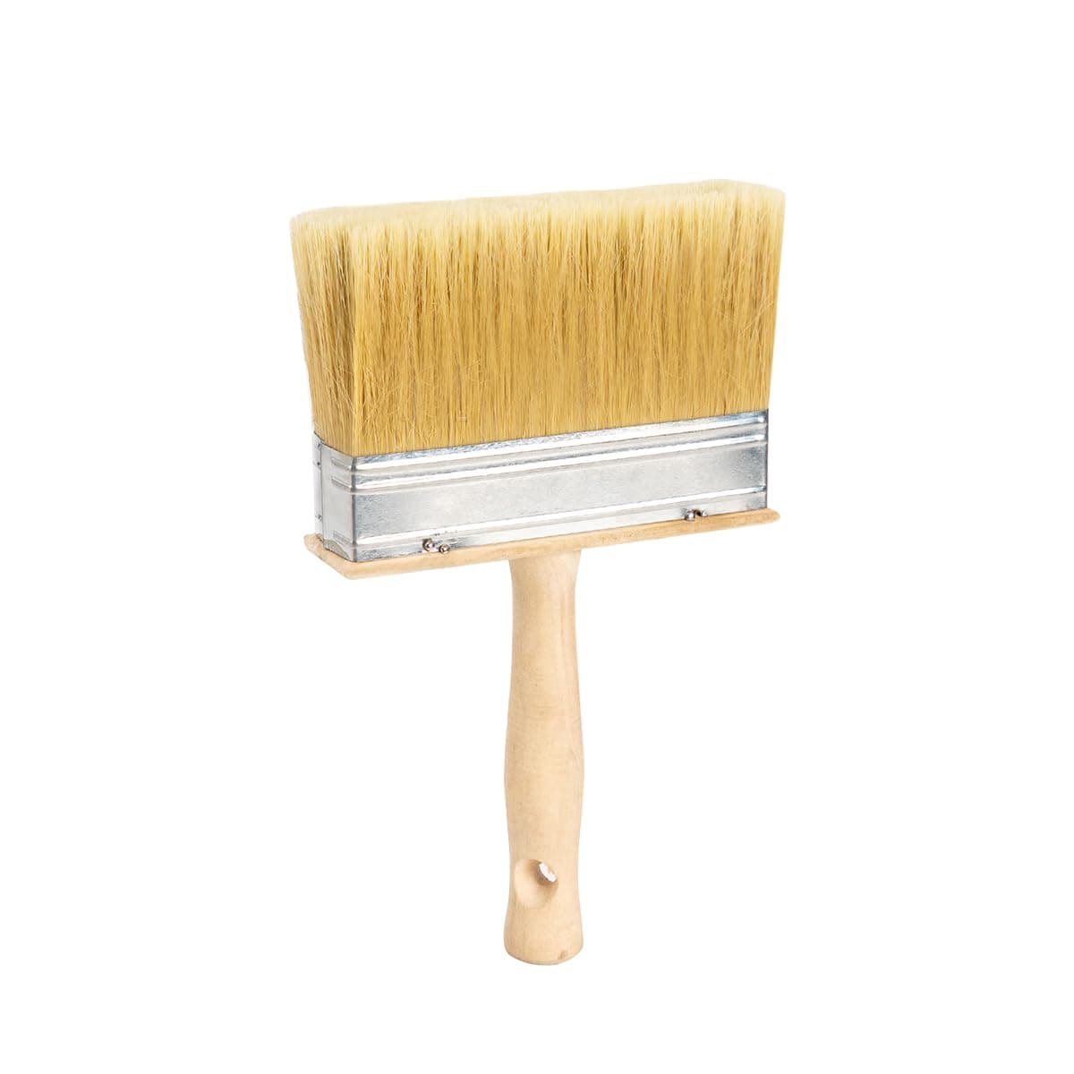 BKTLCAU Deck Brush for Deck Stain Applicator,5” Paint Brush for Quick Decking,Stain Brushes for Walls and Furniture Paint Application,Wide Paint Brushes, Wooden, 5-inch