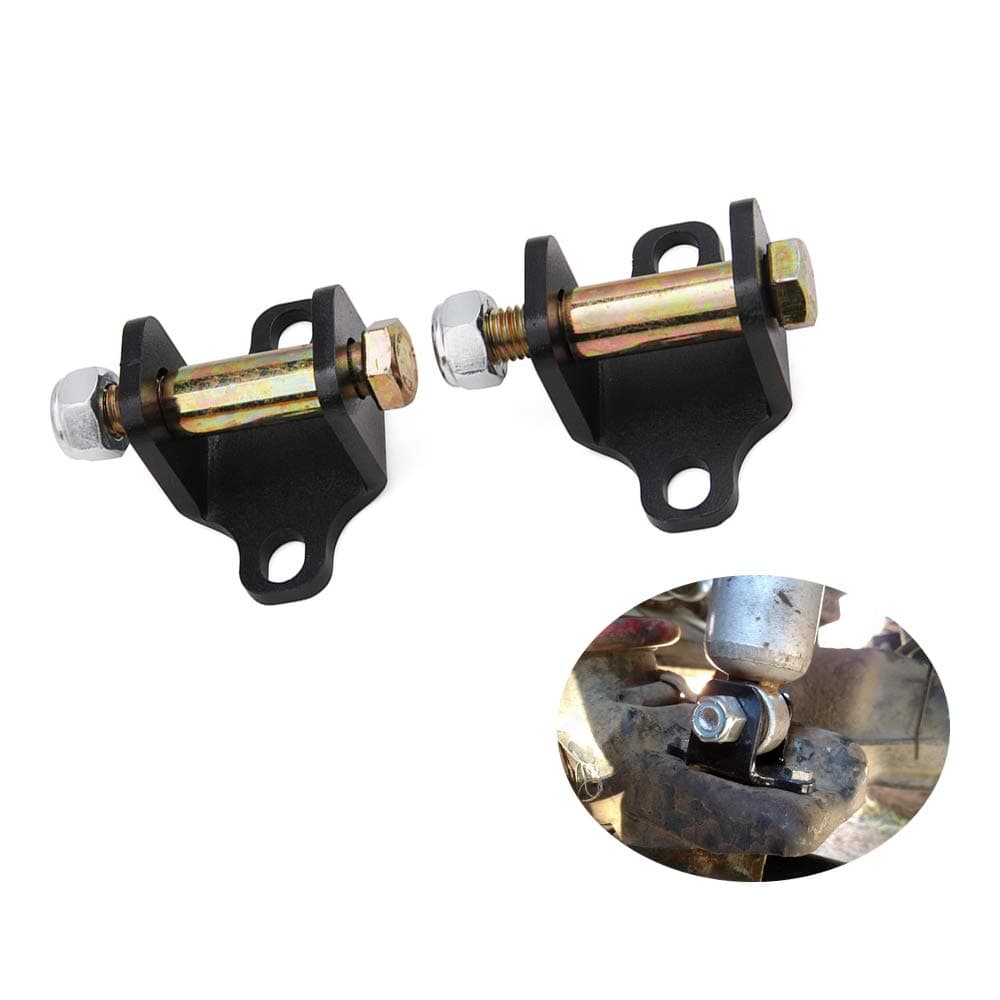 Bar Pin Eliminator Kit Front Lower Mount Fit for Jeep Wrangler TJ & Cherokee XJ,Comanche MJ ,Unlimited LJ 4WD