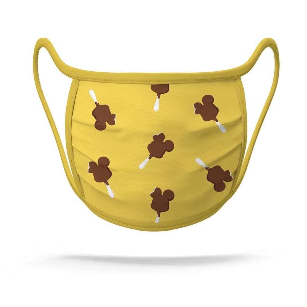 Theme Parks Face Mask Mickey Ice Cream Bar Large, Multi