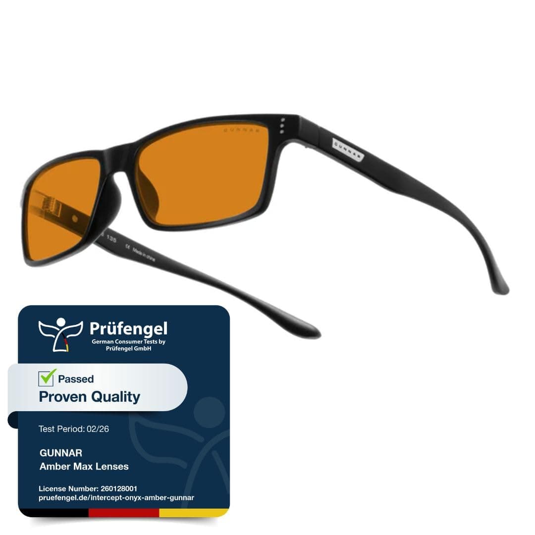 – Gaming and Computer Eyewear - Vertex- Blue Light Blocking Glasses - Patented lens - Reduce eye strain & dryness