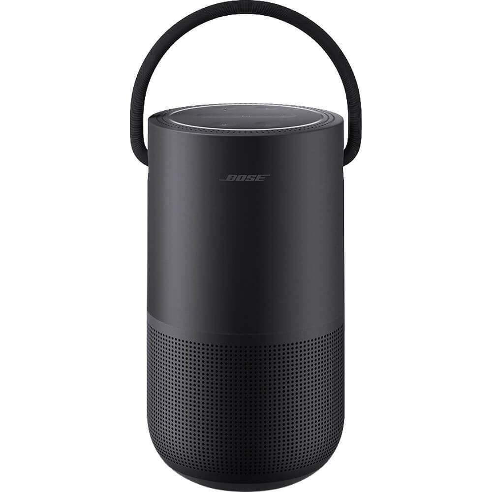Bose Portable Smart Wireless Bluetooth Speaker with Alexa Voice Control Built-in, Wi-Fi Connectivity, 360° Sound, Powerful Bass (Black)