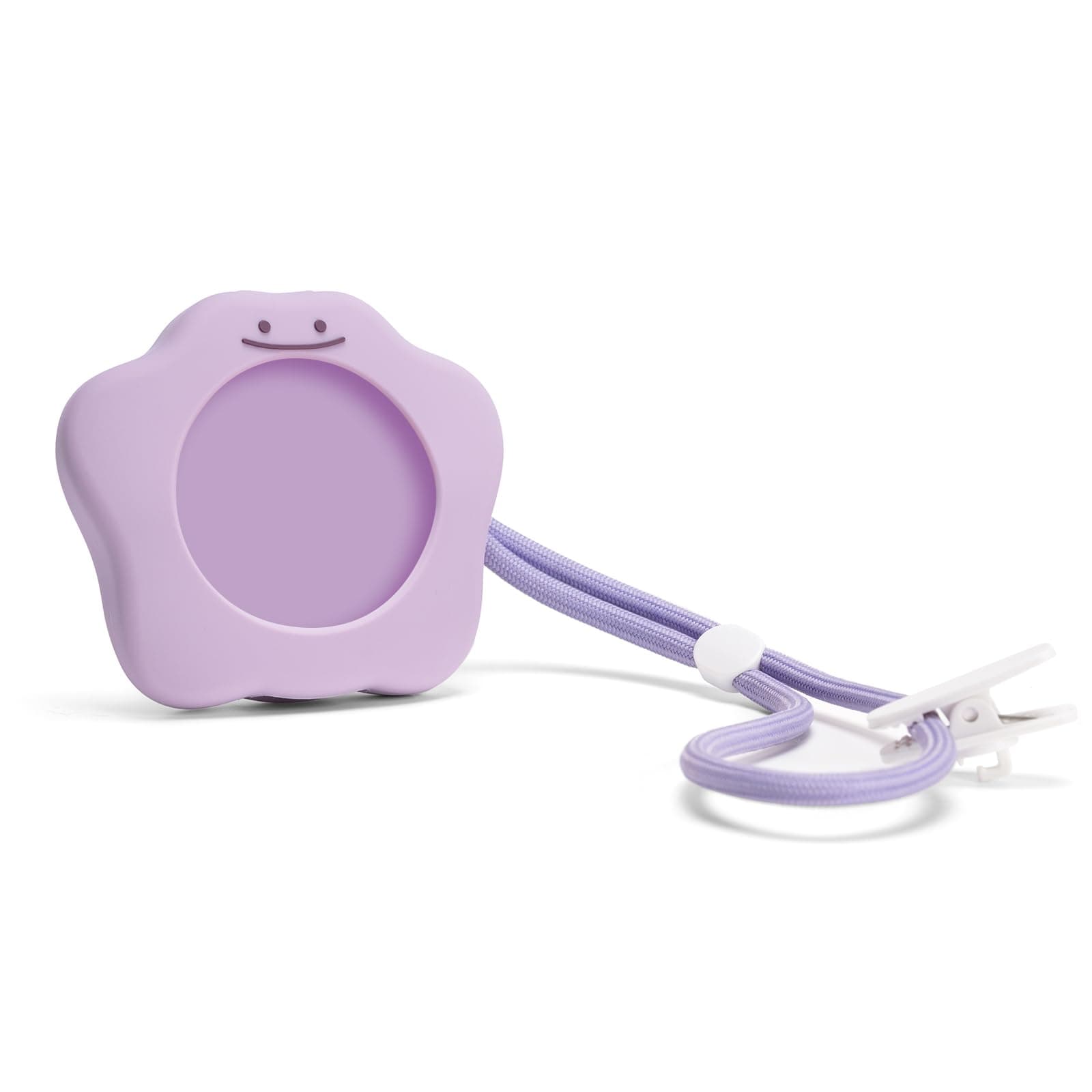 Soft Silicone Protective Case for Poke GO Plus+ 2023 with Wrist Strap and Carabiner Clip, Protective Cover Compatible with Poke GO Plus Plus - ZSRNG