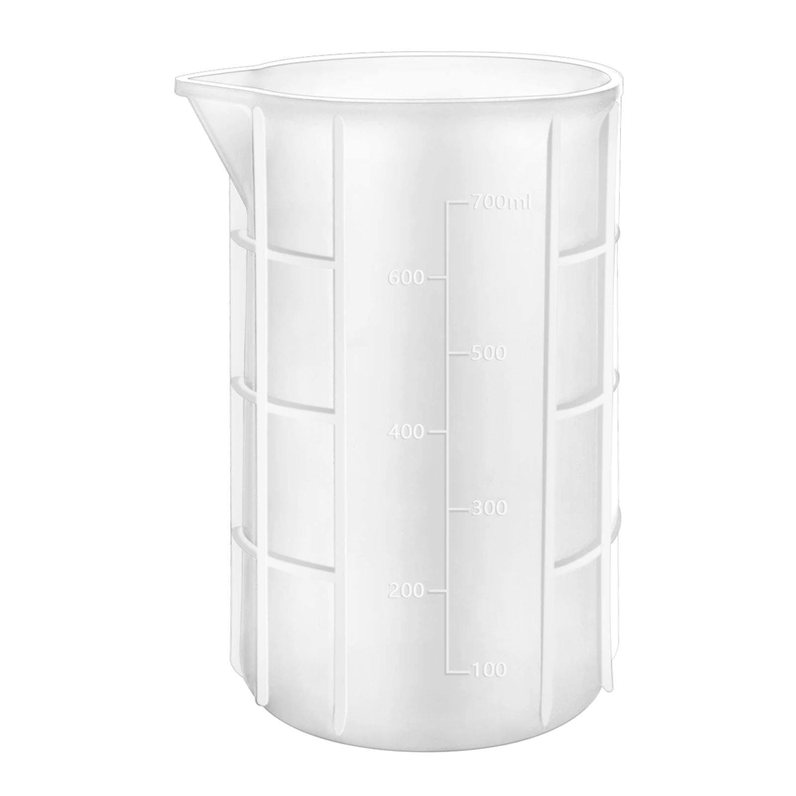 Gartful 700ml Extra Large Silicone Mixing Cups for Epoxy Resin, 23 oz Measuring Cups, Casting Making Crafts, Acrylic Paint Pouring, Butter,Chocolate, Microwavable, Flexible Reusable Tool