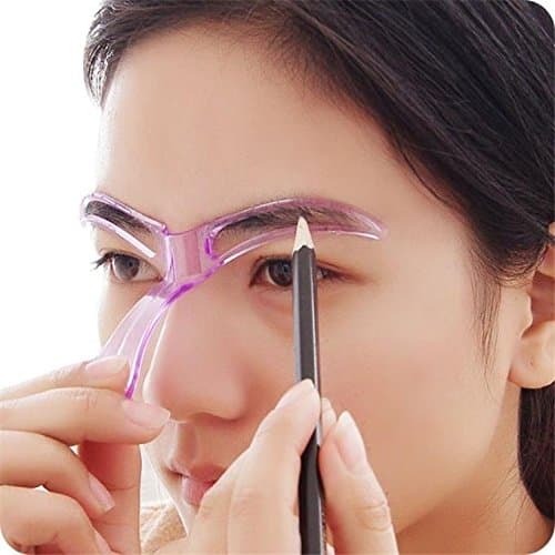 Eyebrow Stencils Shaping Grooming Eye Brow Make Up Template Reusable Design