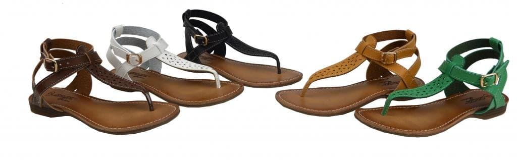 DbDk Women's Lacy-1 T-Strap Sandal