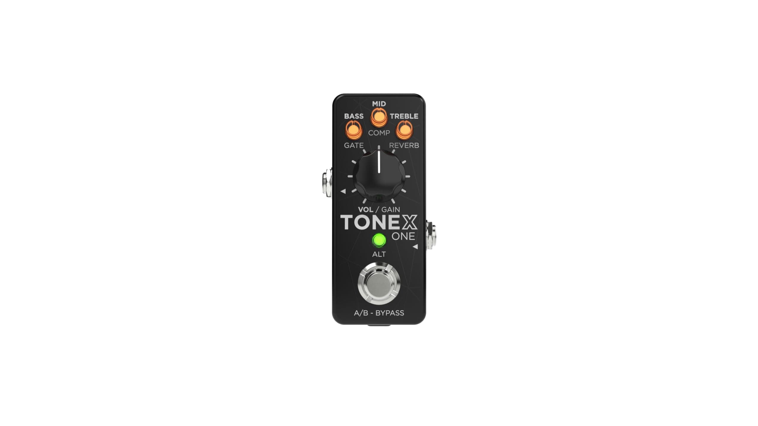 TONEX ONE Amplifier/Cab/Pedal Modeler Stereo Amp/Cab/Effect Modeling Pedal for Guitar and Bass with 20 Tone Model Slots, 3-band EQ, Onboard Effects, USB Audio Interface