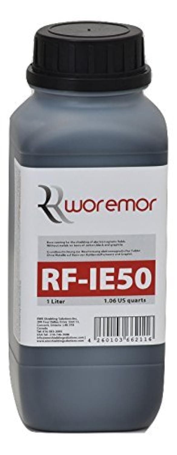 RF-IE50 EMR & RF Shielding Paint From EMF RF/RFID Bluetooth, Cell Towers and Smart Meters 1 Liter - EMR-WM-RFIE501
