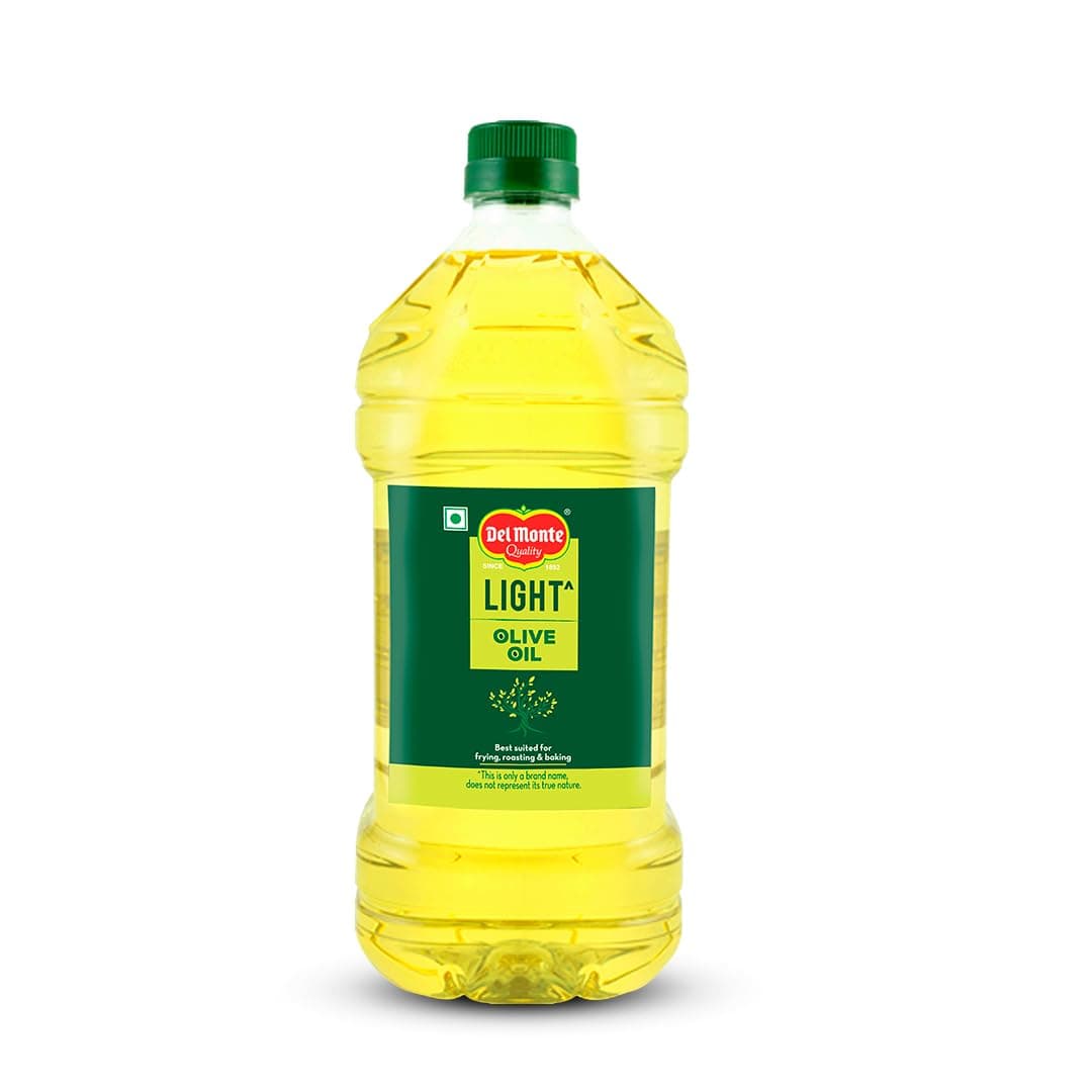 - Light Olive Oil (Imported) | Extra Light in Flavour & Aroma | Ideal for Everyday Indian Cooking – Deep Frying, Curries, Roasting & Sauteing | High MUFA & Rich in Antioxidants | 2L PET Bottle