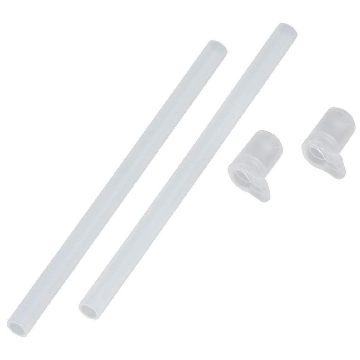 CAMELBAK Eddy+ Bottle Replacement Bite Valves & Straws - Transparent, 2 Pack/Drinking Drink Water Flask Vessel Spare Replacement Top Lid BPA Free Fits Eddy Plus Chute Bottles Non Leak Spill Proof