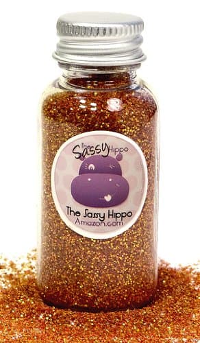 Burnt Orange, Sassy Hippo Craft Glitter - Extra-Fine (OR)