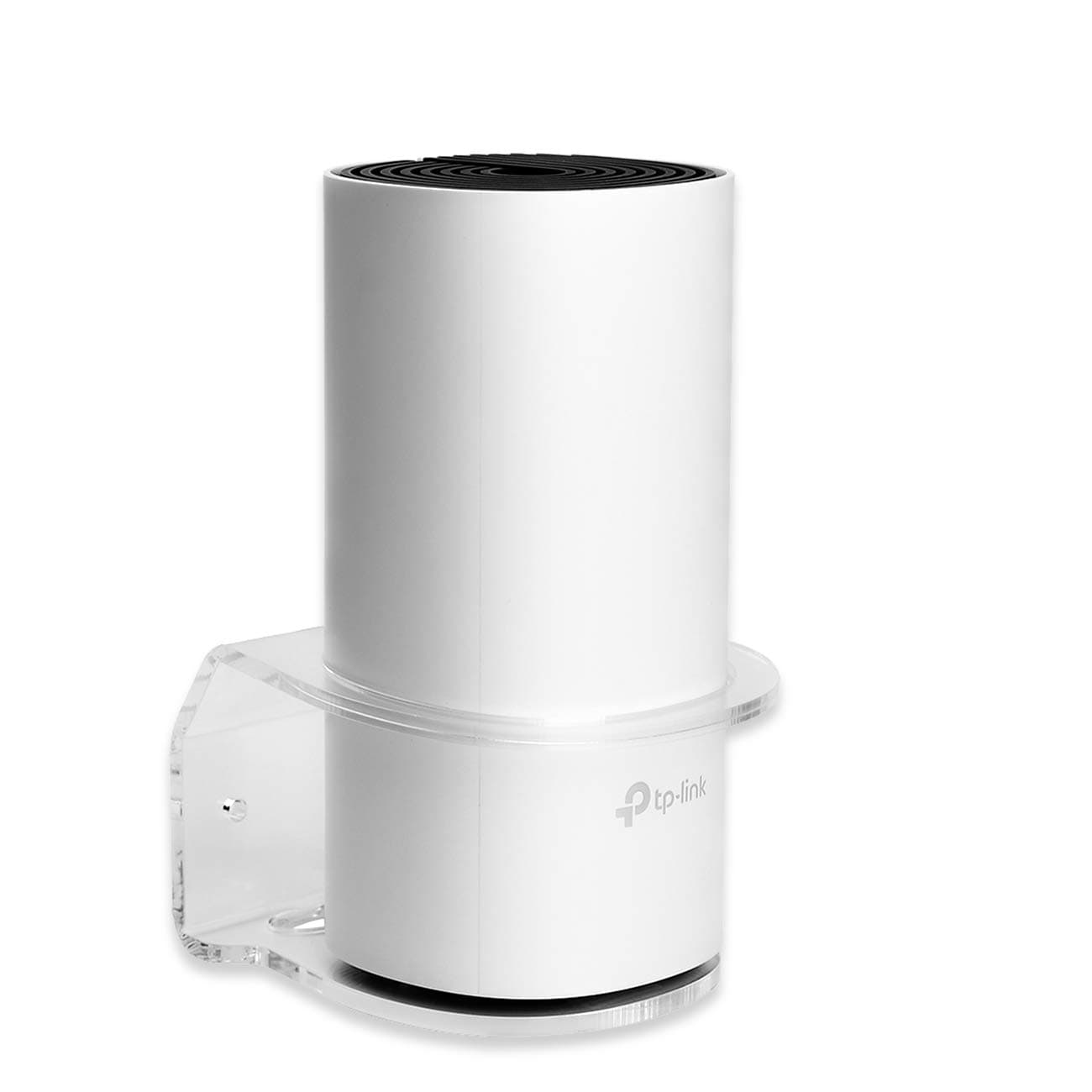 HOLACA Wall Mount for TP-Link Deco M4 Whole Home Mesh WiFi System, Cord Management Holder for Deco M4/E4/S4/S7/P9 Without Messy Wires Sturdy Deco M4 P9Wall Mount Bracket (1Pack)