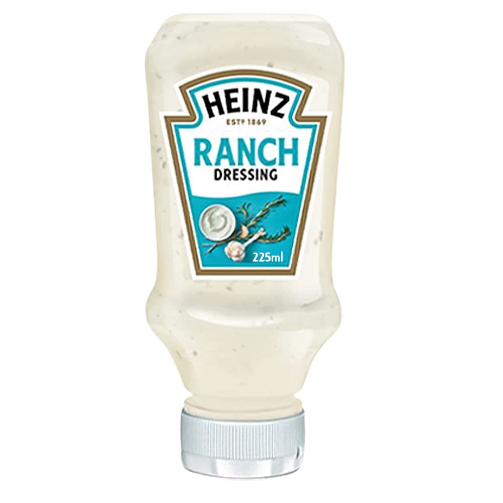 Original Ranch Dressing Top Down Squeezy Bottle 225ml