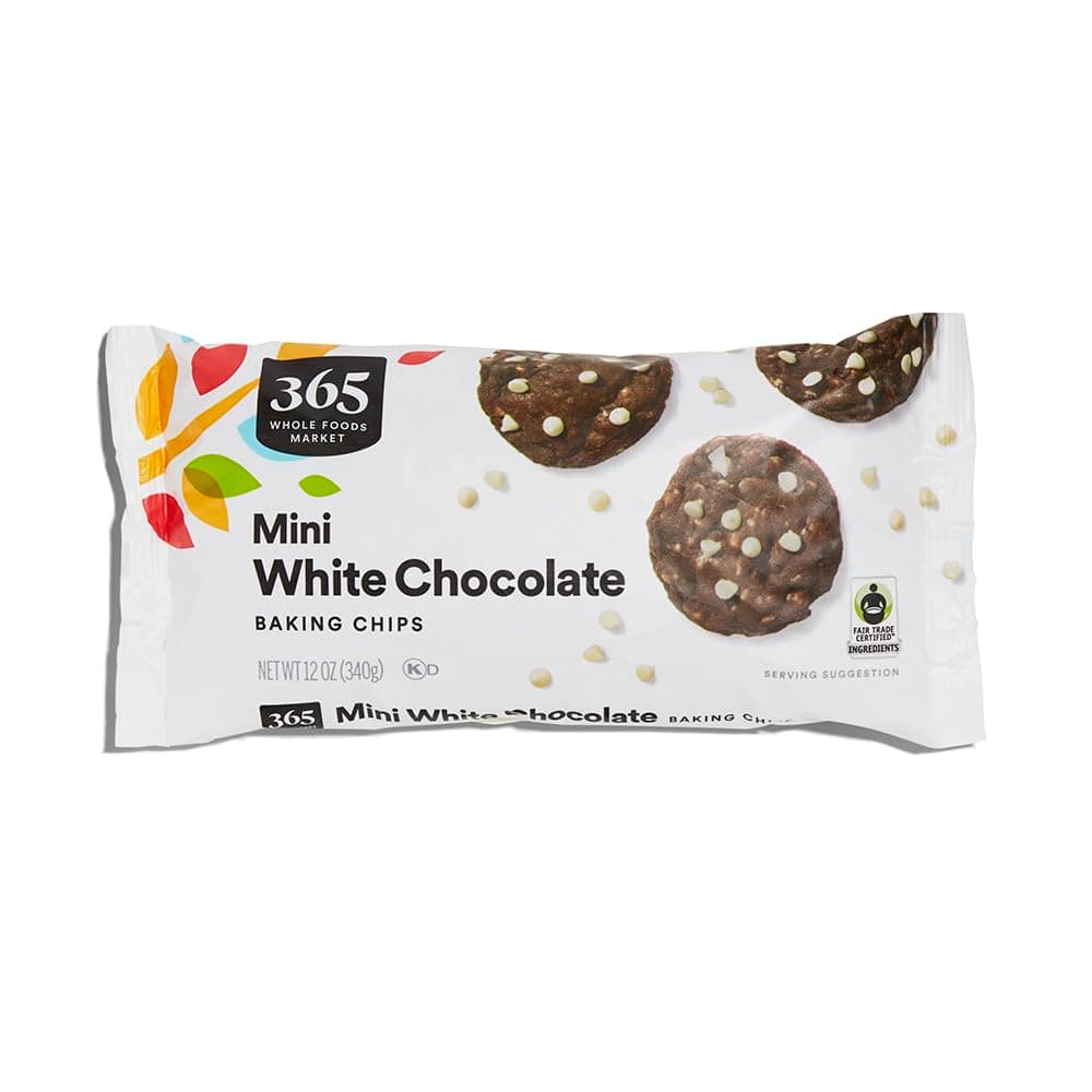 Mini White Chocolate Baking Chips, 12 Ounce