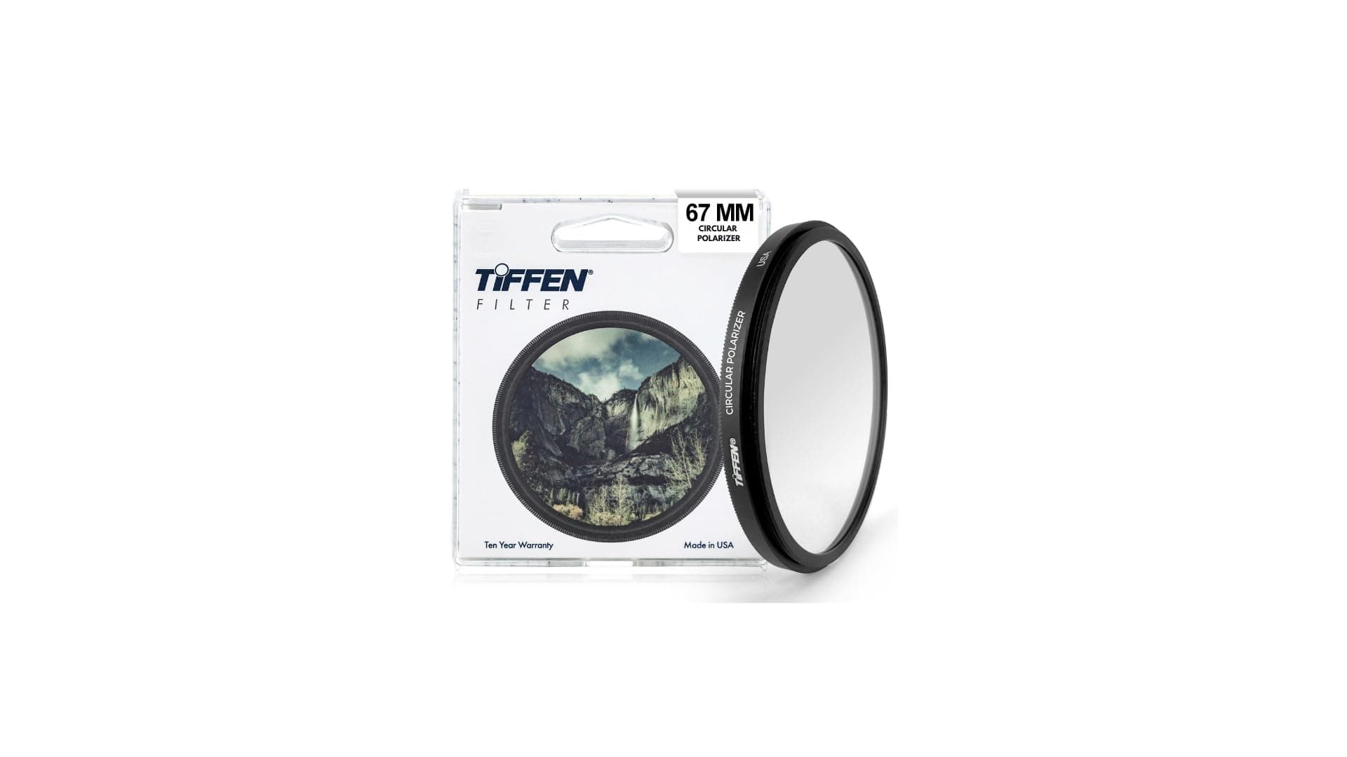 Tiffen 67CP 67mm Circular Polarizer, Black